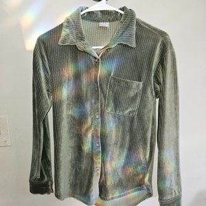 Dark green long sleeve